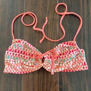 Converse Bandeau Tie Neck Bikini Top 👙